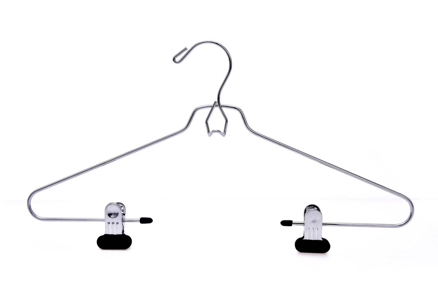 M059 - Heavy Duty Metal Add On Hanger Wide Clips - 60 Pcs (Retail Packed)
