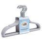 P415-GY – Kids Slim ABS Plastic Shirt Hanger – 13.7" – Gray
