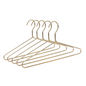 M021 - Metal 14"Petite Hanger with Gold/Brass Finish 100pcs
