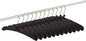 3770 – Satin Padded Hanger – 15.75" – Ivory / White / Black