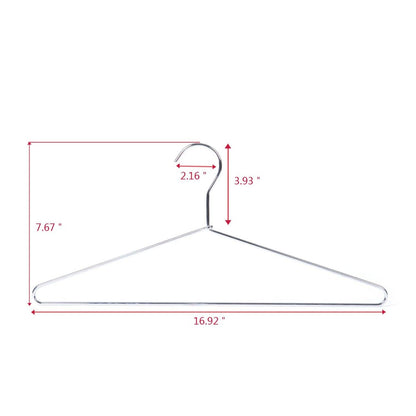 5272 - Heavy Duty Metal Hanger for Suit/Coats 17"-96 Hangers