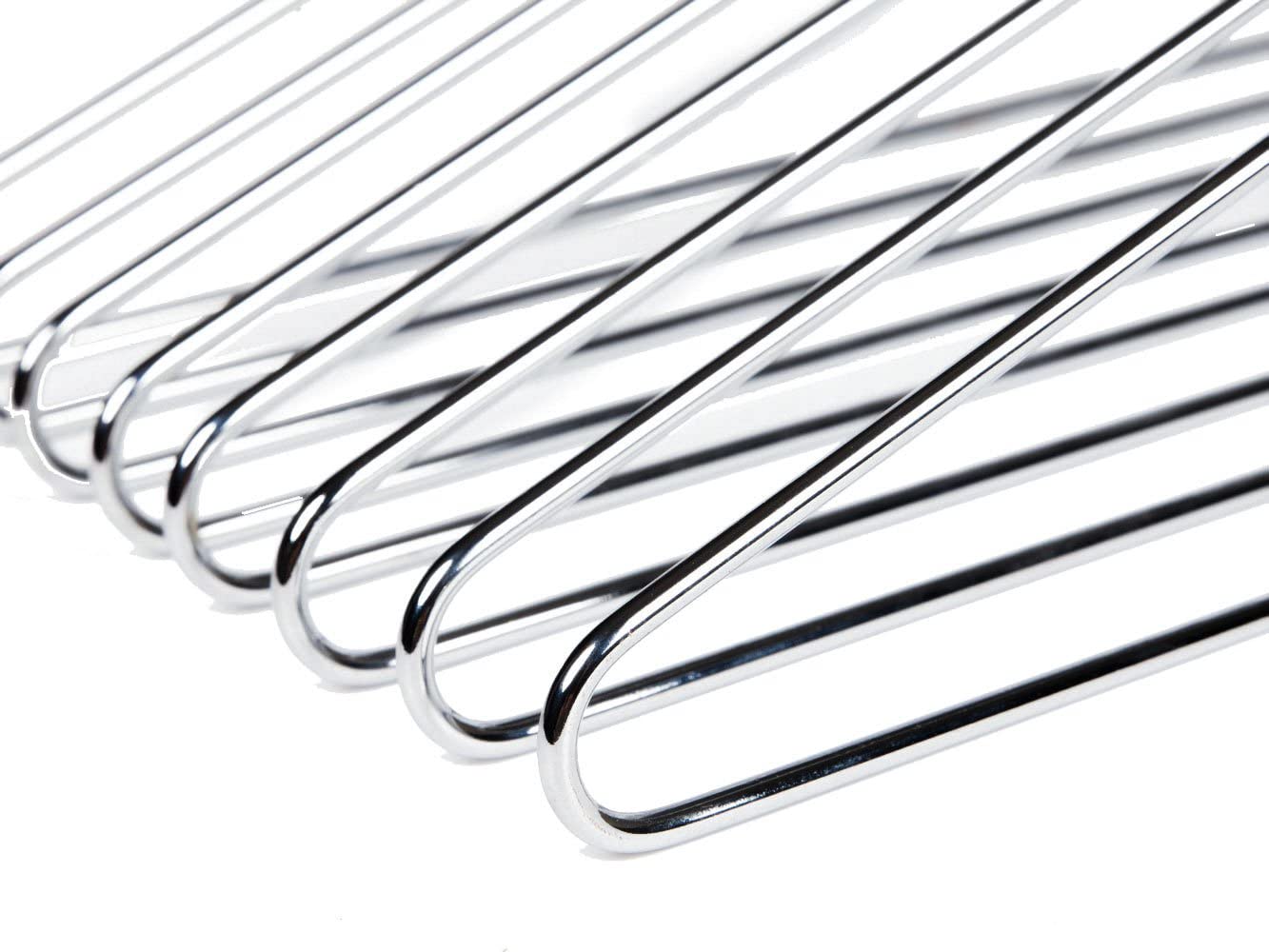 3801 - 17" Heavy Duty Metal Hanger for Suit/Coats, 120Lose