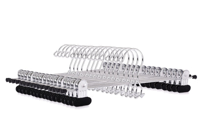 3320 - Heavy duty Metal Add-on Skirt Hangers - 96 hangers