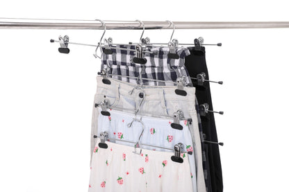 3320 - Heavy duty Metal Add-on Skirt Hangers - 96 hangers