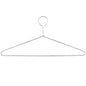 2050 – Heavy-Duty Anti-Theft Metal Hanger, 4.8 mm – 17" – Chrome