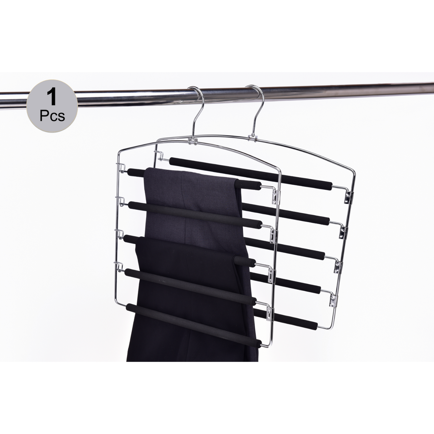 M060 - Heavy Duty 5 Tier Hanger Rack Foam Bars
