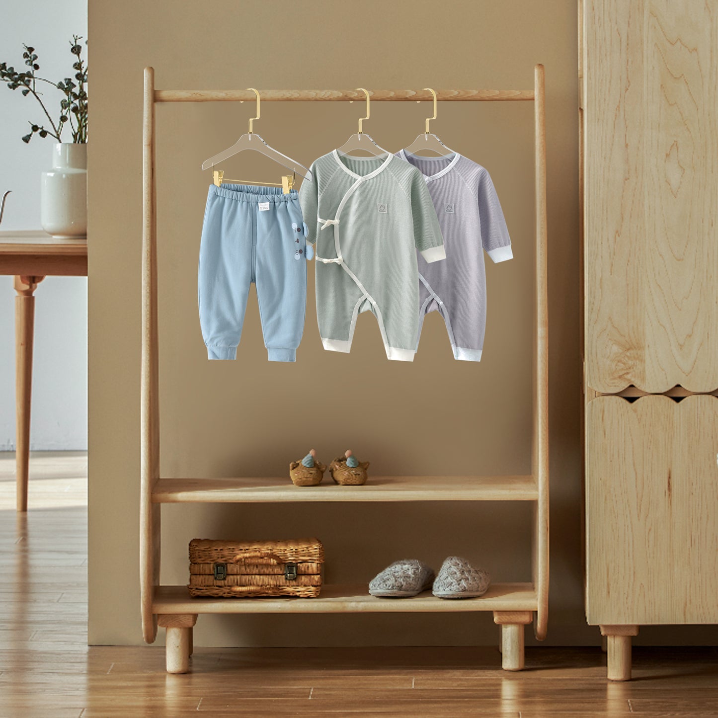 12.5" Clear Acrylic Kids Skirt Hanger for The Bedroom Closets, for Blouse, Skirts, Pants, and Dresses - Thickness 0.39" - 40 Hangers