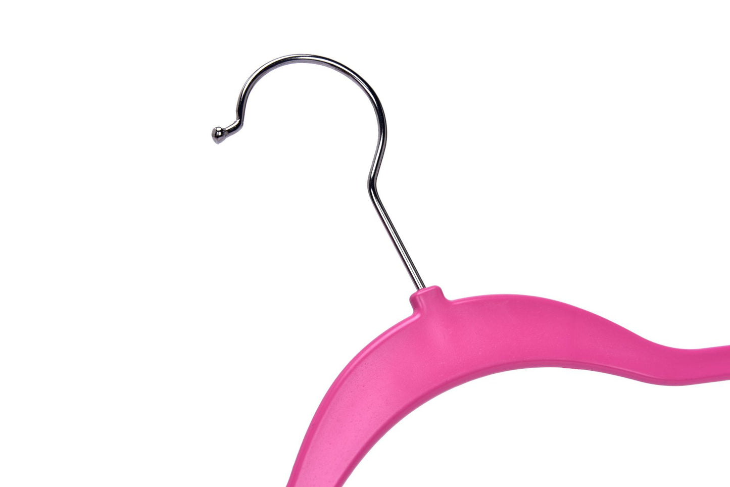PL024 - Plastic Shirt Hangers Heavy Duty - Pink 200 Hangers
