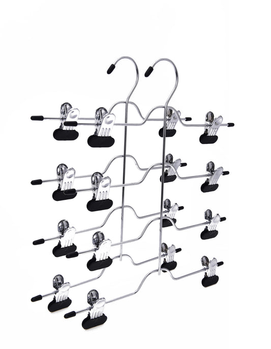 M051 - Heavy Duty 4 Tier Hanger Wide Clips