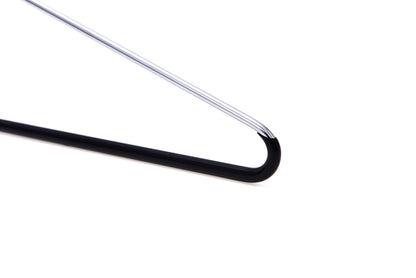M010 - Metal Hanger with Black PVC coating on Bottom - 100