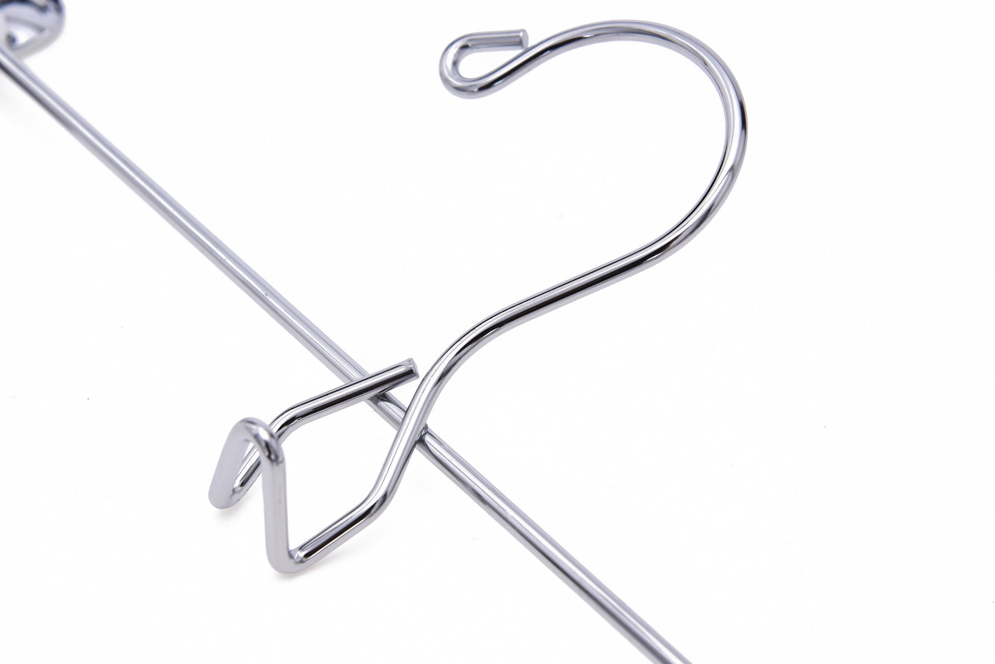 M054 - Heavy Duty Metal Add On Hanger Wide Clips - 72 pcs (Retail Packed)