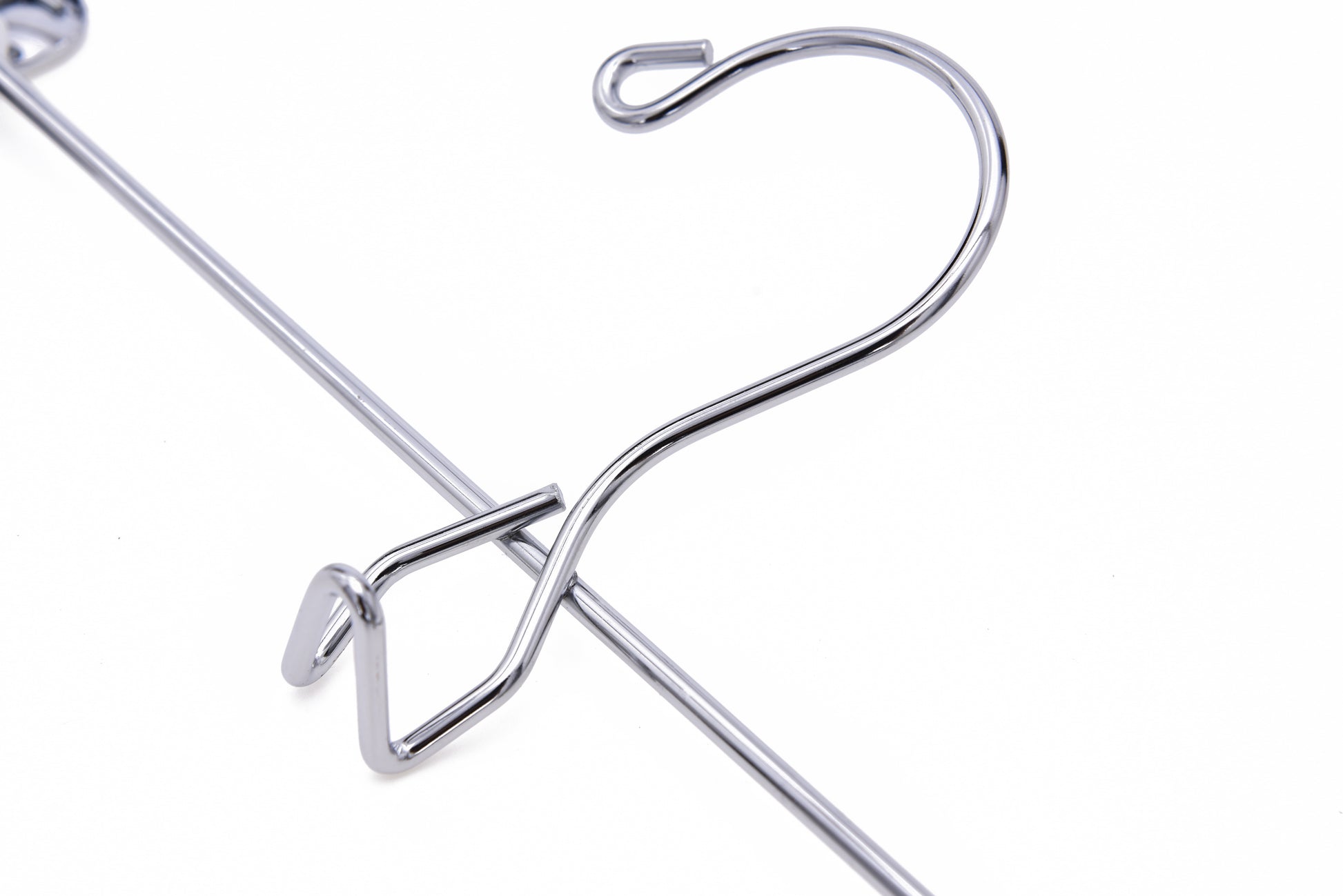 M054 - Heavy Duty Metal Add On Hanger Wide Clips - 72 pcs (Retail Packed)