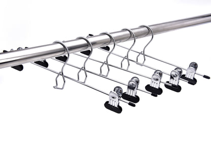 M054 - Heavy Duty Metal Add On Hanger Wide Clips - 72 pcs (Retail Packed)