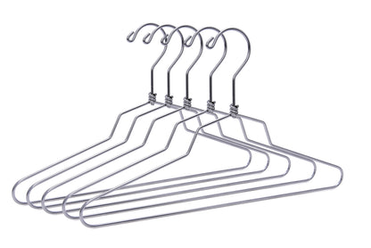 M016 - Metal Suit Hanger, Swivel Hook, 16 inch - 100 Hangers