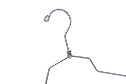 M016 - Metal Suit Hanger, Swivel Hook, 16 inch - 100 Hangers