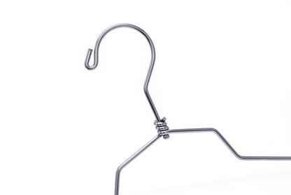 M015 - Metal Suit Hangers, Swivel Hook, 12 inch - 100