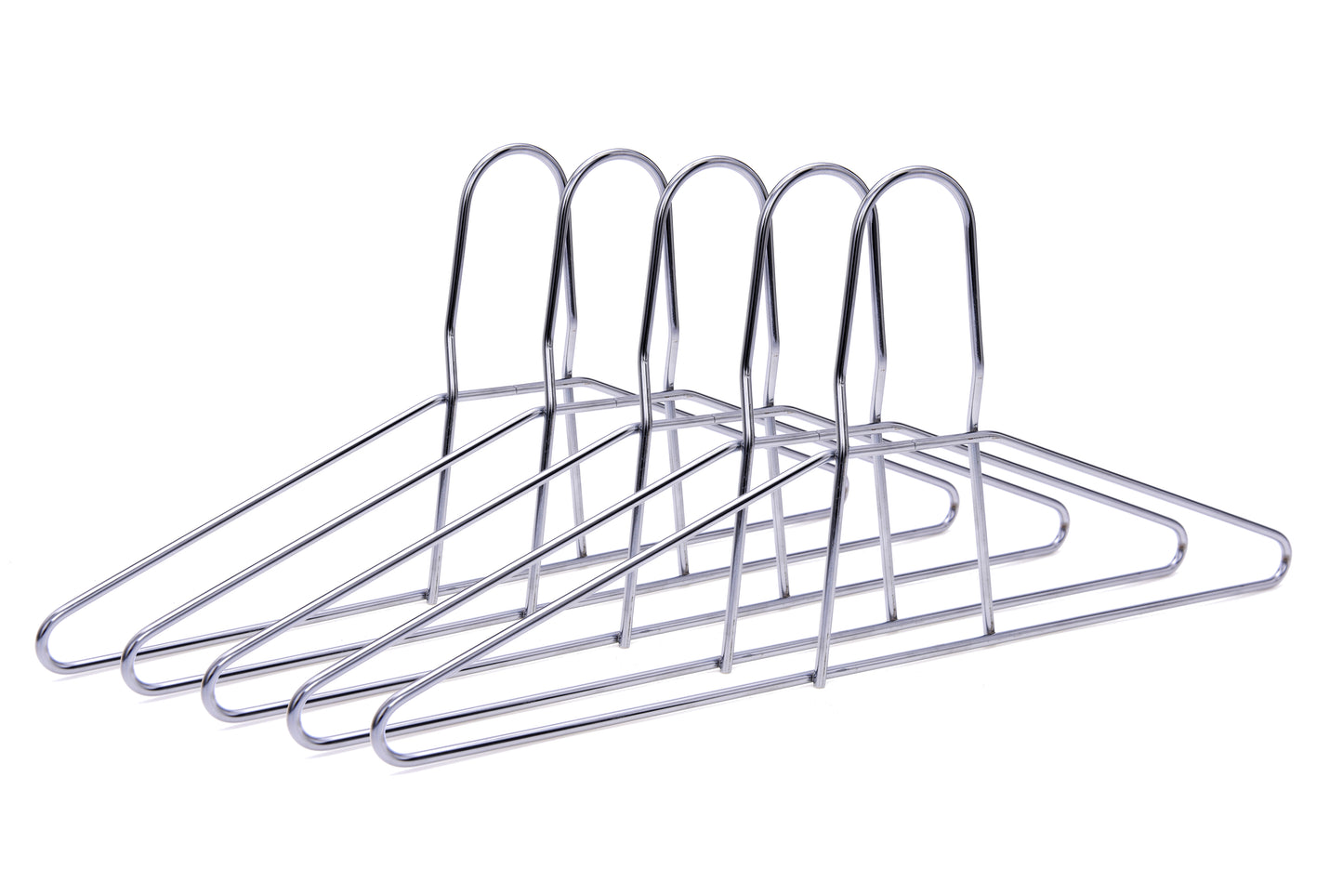 M018 - Heavy Duty Anti Theft Metal Hangers - 60 Hangers