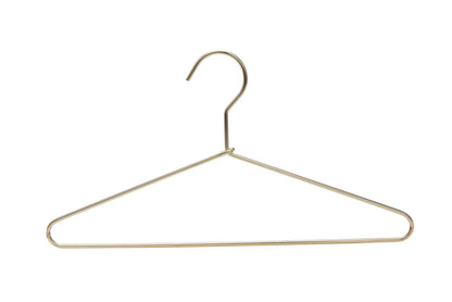 M021 - Metal 14"Petite Hanger with Gold/Brass Finish 100pcs