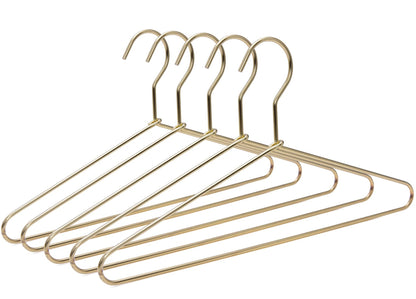 M021 - Metal 14"Petite Hanger with Gold/Brass Finish 100pcs