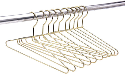 M021 - Metal 14"Petite Hanger with Gold/Brass Finish 100pcs