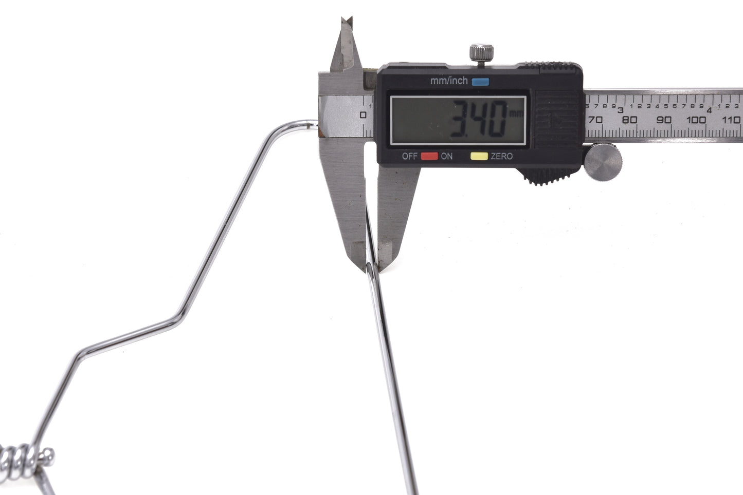 M056  - Metal Hanger 14" with Clips Swivel Hook Teen