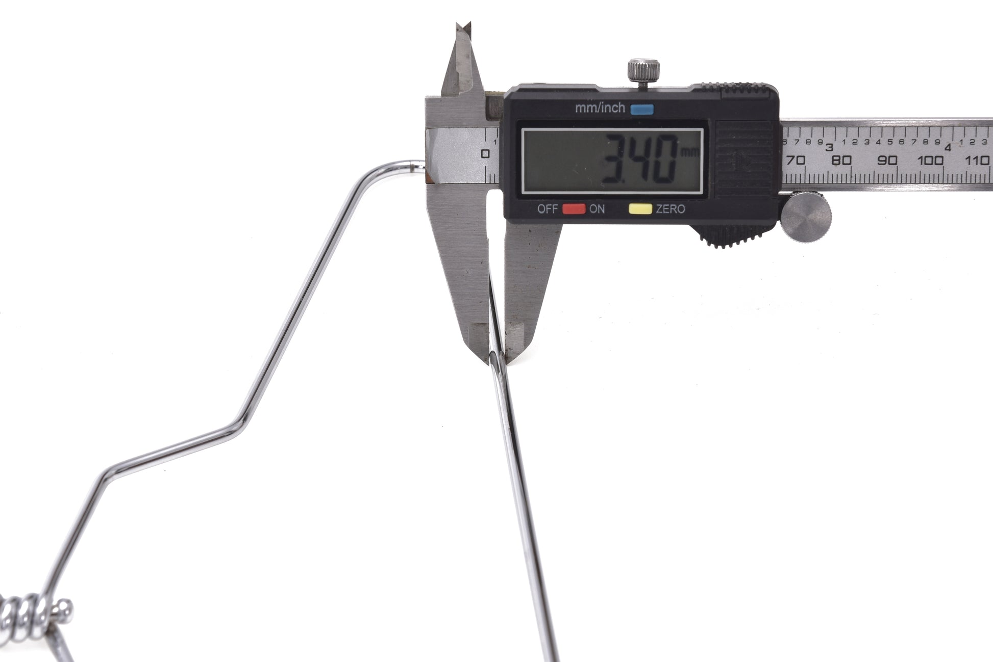 M056  - Metal Hanger 14" with Clips Swivel Hook Teen