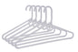 P031 - Plastic Heavy-Duty Hanger White - 90 Hangers