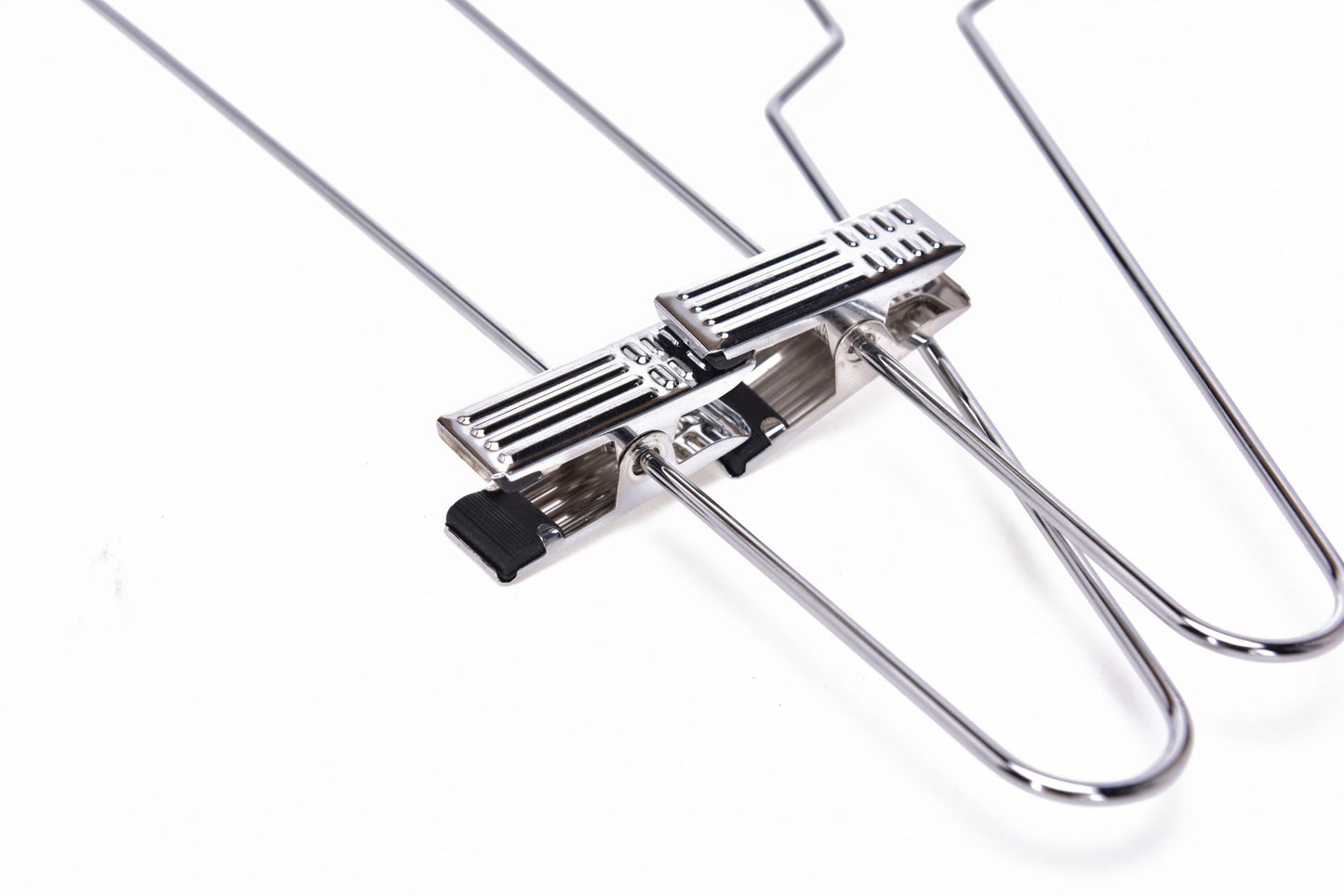 M055-10 - Metal Hanger 16" with Clips Swivel Hook 100 pcs.