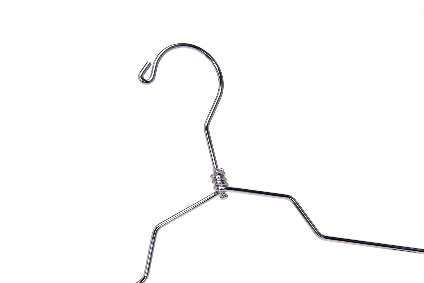 M055-10 - Metal Hanger 16" with Clips Swivel Hook 100 pcs.