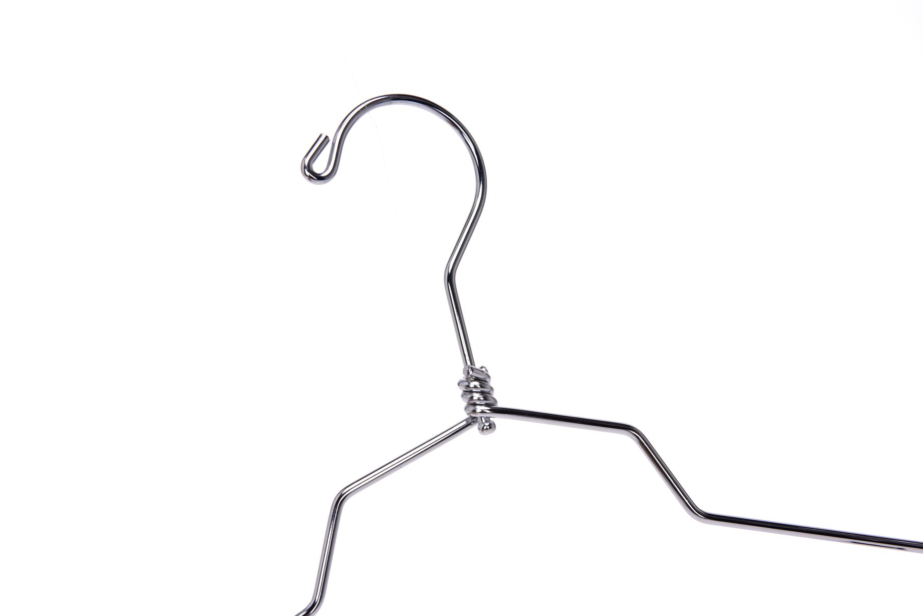 M055-10 - Metal Hanger 16" with Clips Swivel Hook 100 pcs.