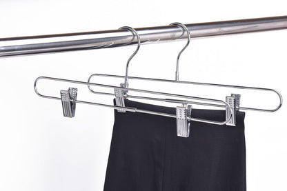 M063 - Straight Hanger Swivel Hook Heavy Duty+Clips - 100