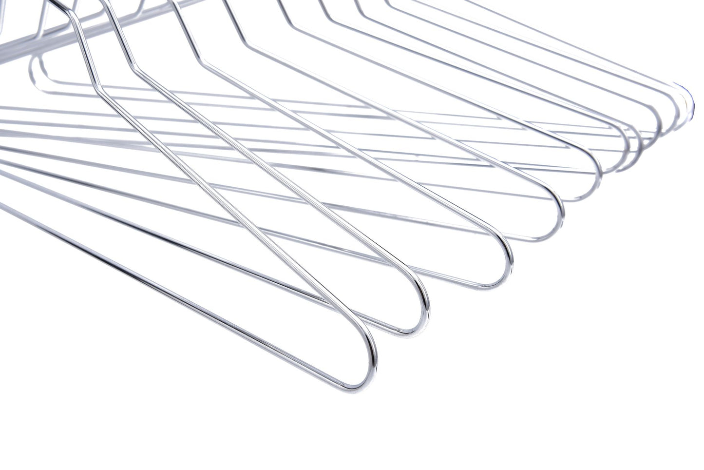 M013 - Metal Suit Hanger, Swivel Hook, 17 inch - 100 Hangers