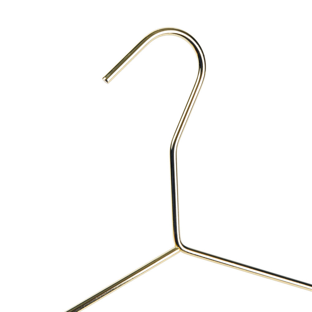 5321 - Gold Metal 17" Super Heavy Duty Hanger - 100 Hangers