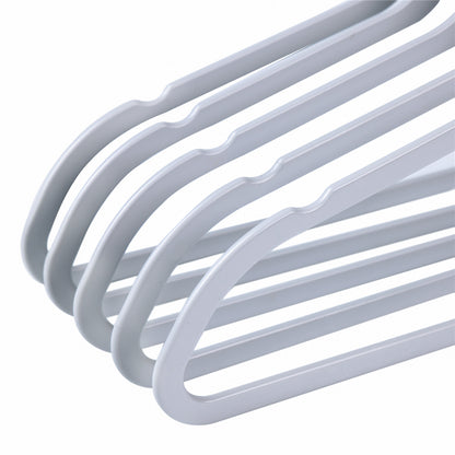 PL020 - Plastic Shirt Hangers Heavy Duty - Gary - 160 Hangers 