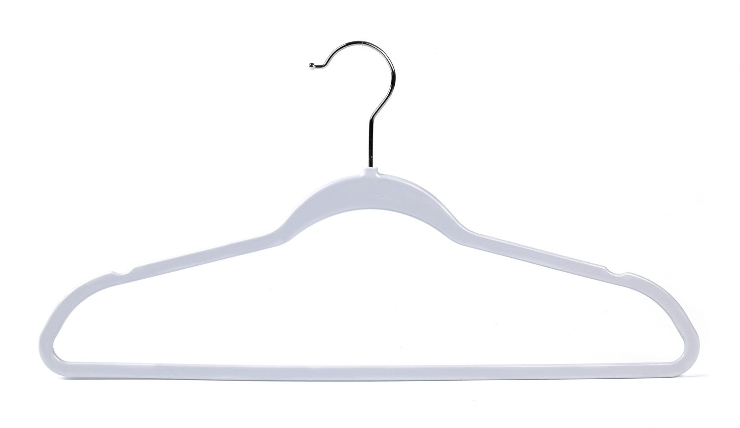PL020 - Plastic Shirt Hangers Heavy Duty - Gary - 160 Hangers 
