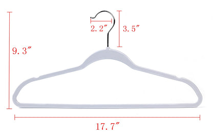 PL020 - Plastic Shirt Hangers Heavy Duty - Gary - 160 Hangers 