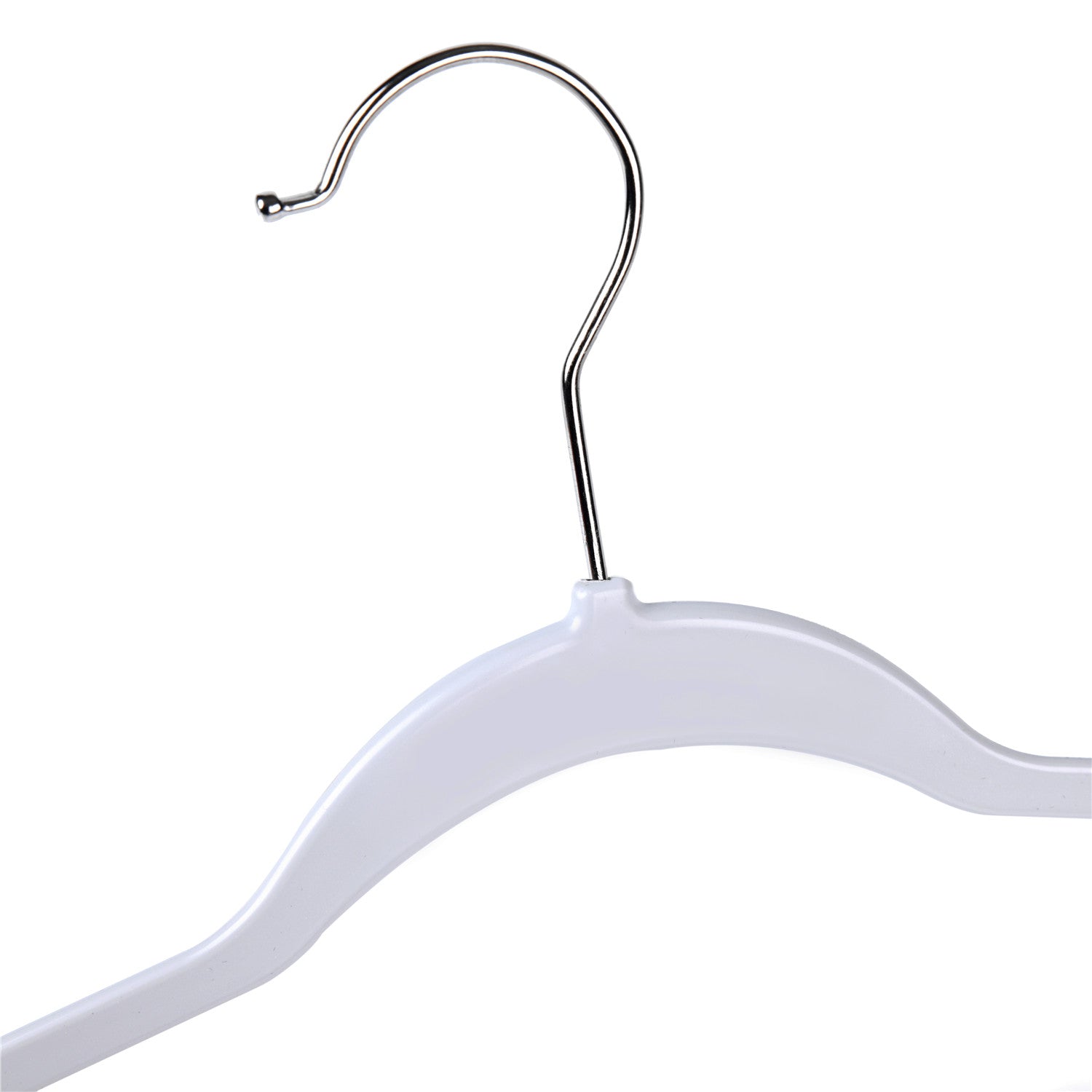 PL020 - Plastic Shirt Hangers Heavy Duty - Gary - 160 Hangers 