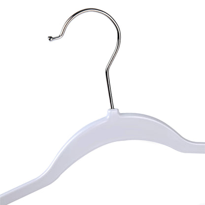 PL020 - Plastic Shirt Hangers Heavy Duty - Gary - 160 Hangers 