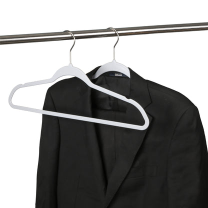 PL020 - Plastic Shirt Hangers Heavy Duty - Gary - 160 Hangers 