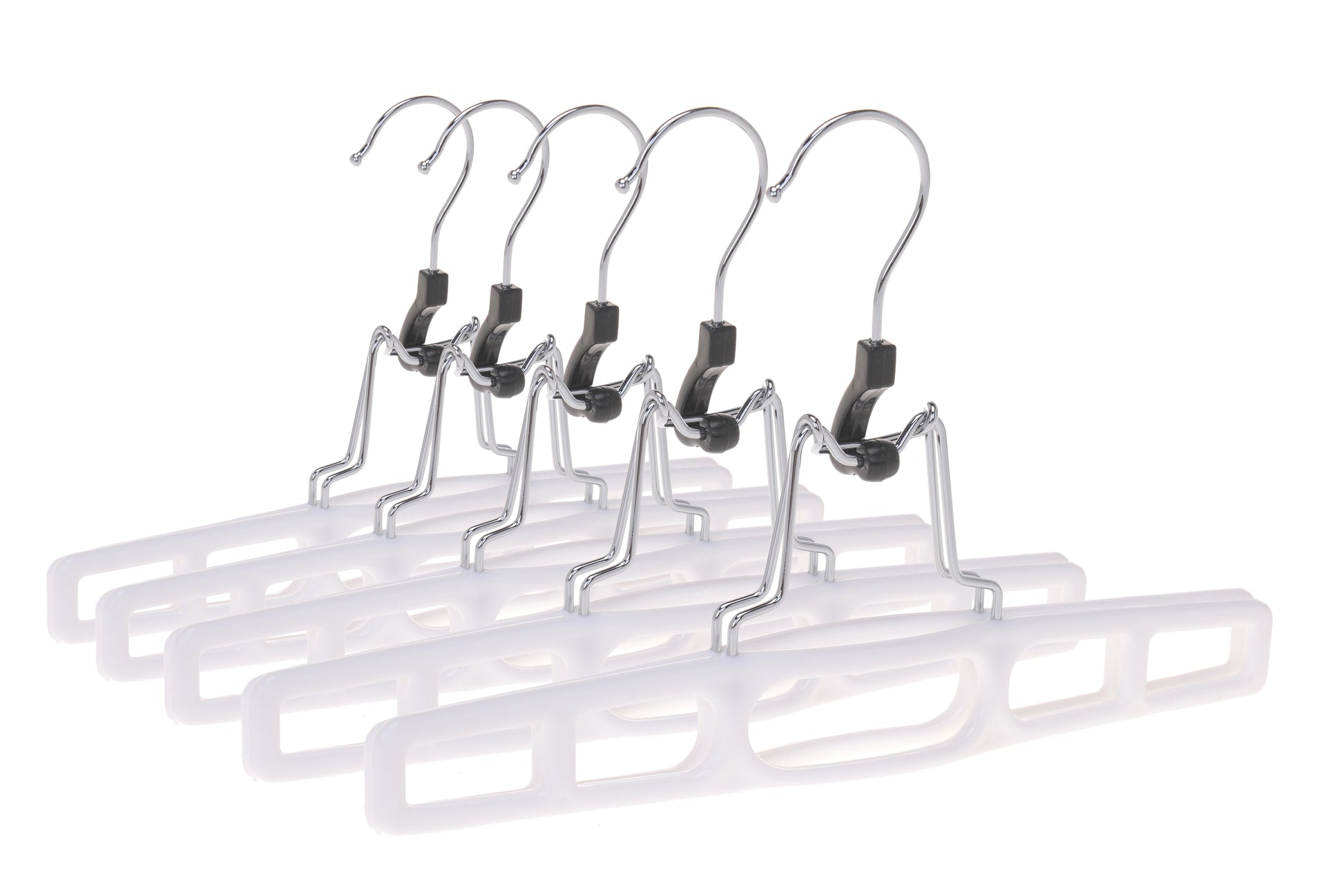 P032 - Plastic Heavy-Duty Skirt Blouse Hanger - 60 Hangers