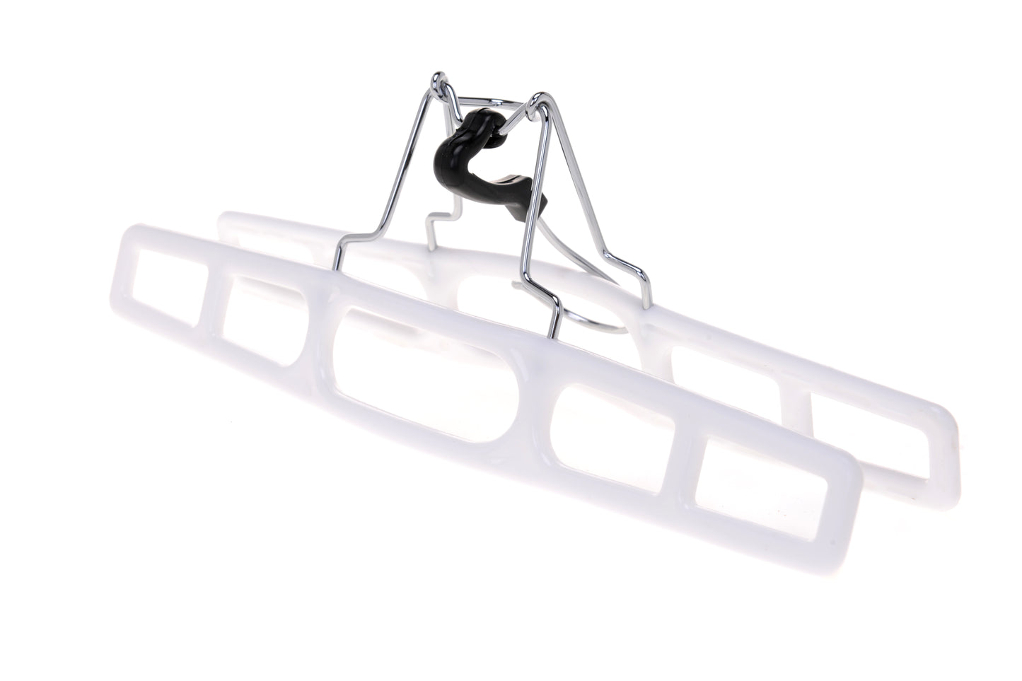 P032-10 - Plastic Heavy-Duty Skirt Blouse Hanger - 80 Hangers