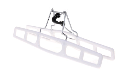 P032-10 - Plastic Heavy-Duty Skirt Blouse Hanger - 80 Hangers