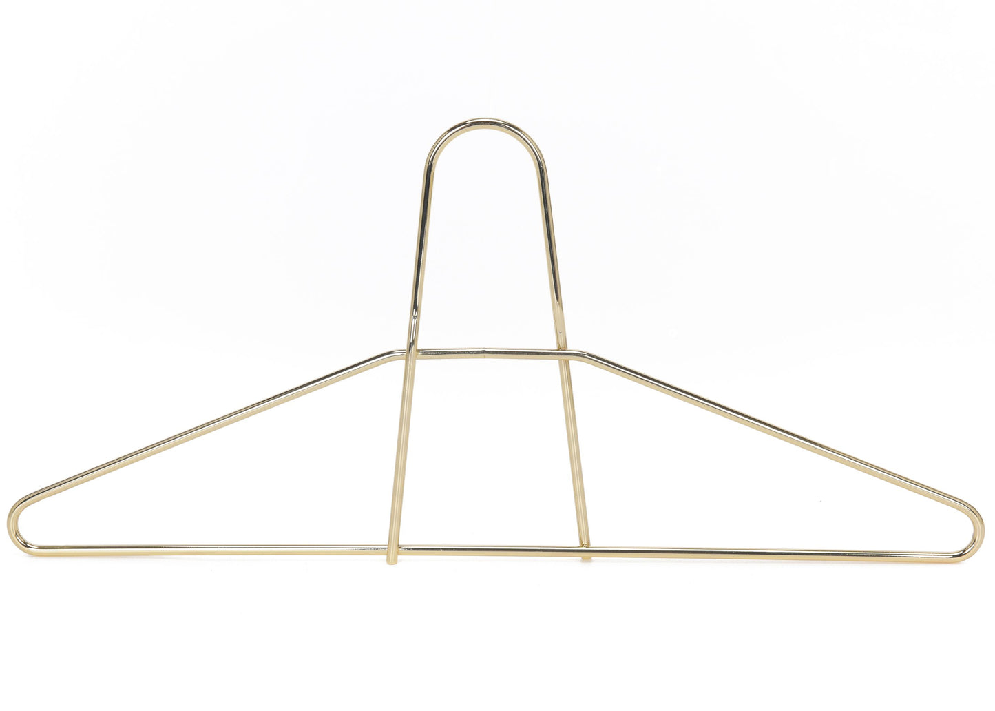M018-GL - Heavy Duty Anti Theft Metal Hangers 60pcs Gold