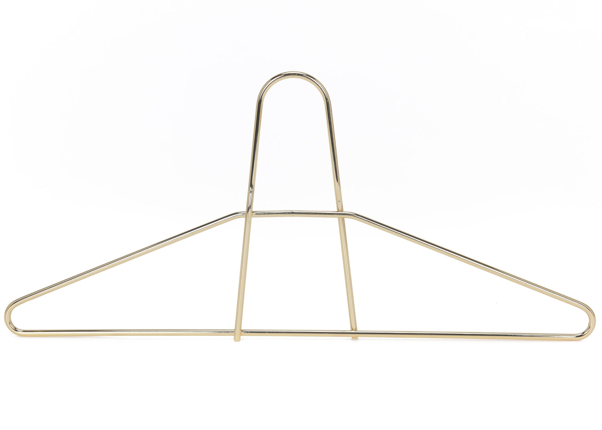 M018-GL - Heavy Duty Anti Theft Metal Hangers 60pcs Gold
