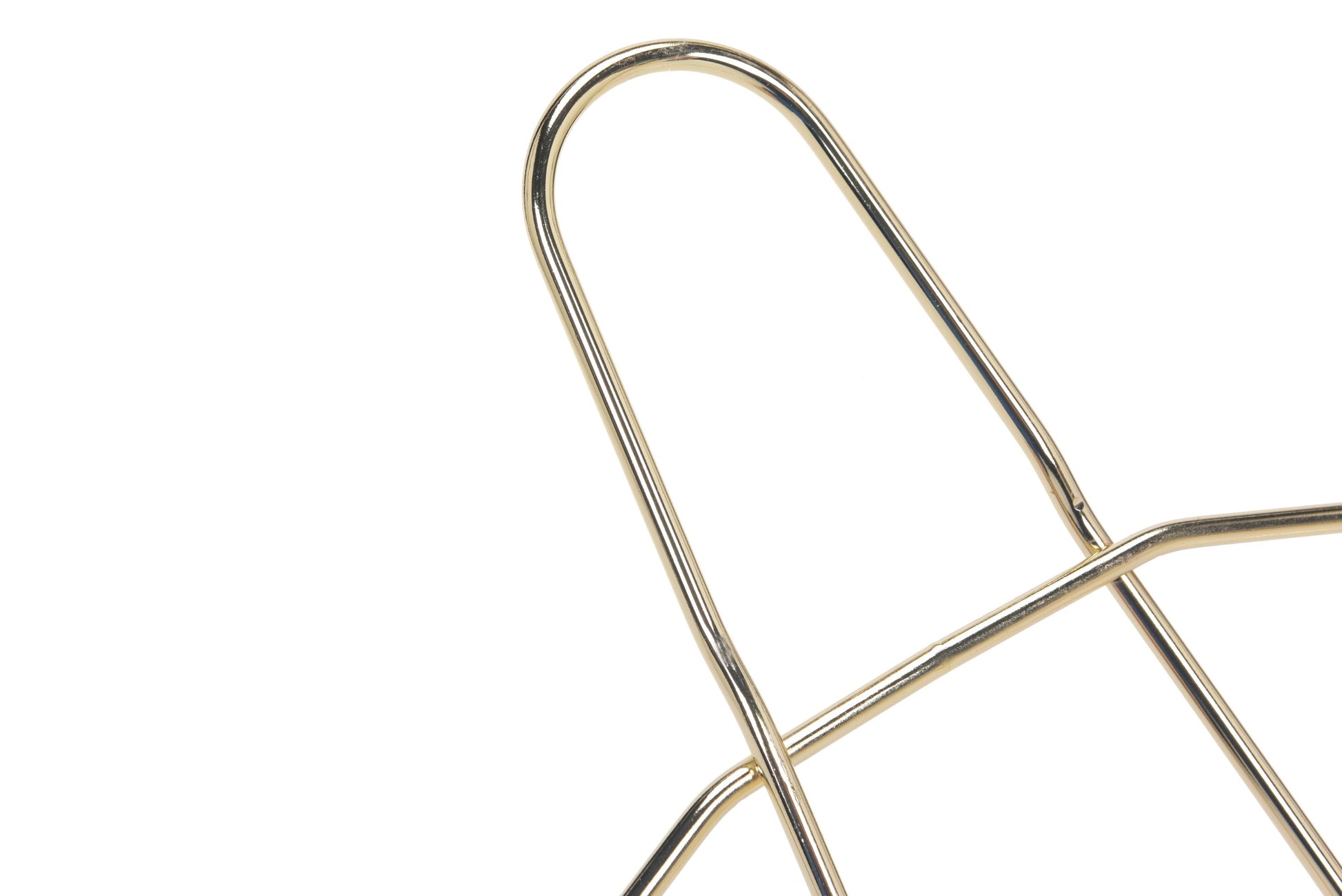 M018-GL - Heavy Duty Anti Theft Metal Hangers 60pcs Gold