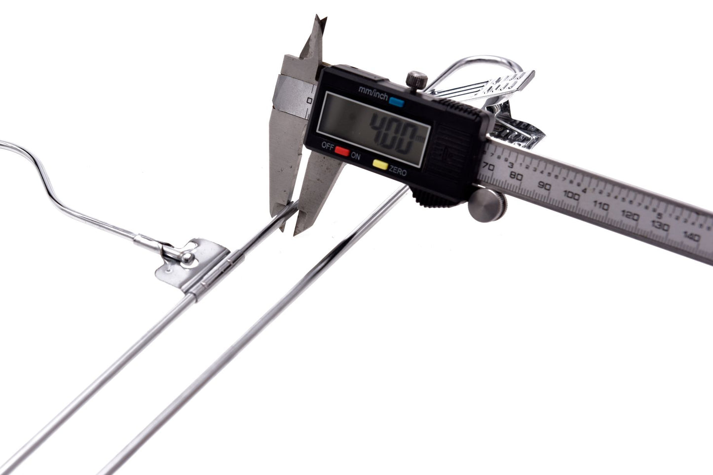 2620 - Heavy Duty Metal Hanger, Clips Swivel Hook,96 Hangers