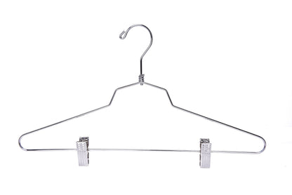 M055-10 - Metal Hanger 16" with Clips Swivel Hook 100 pcs.