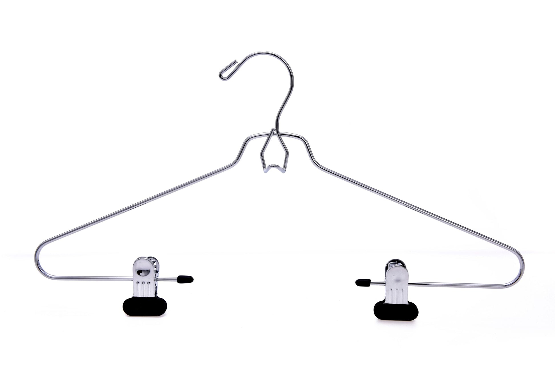 M059 - Heavy Duty Metal Add On Hanger Wide Clips - 60 Pcs (Retail Packed)