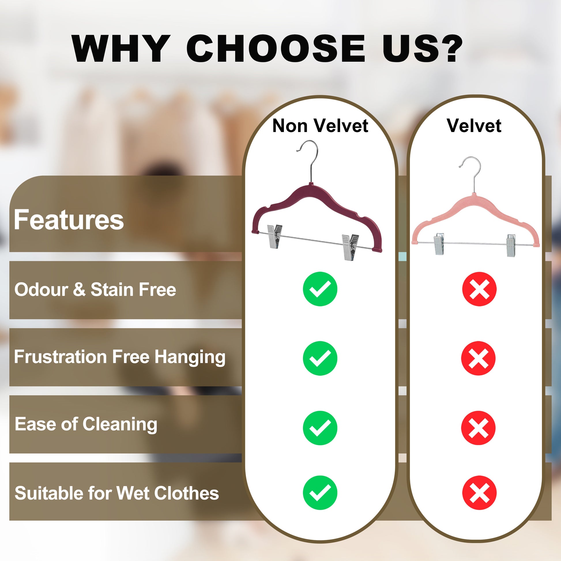 PL066 - Kids Plastic Skirt Hangers with Clips - Raspberry