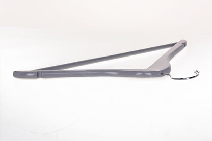 W060 - Semi Curved Wooden Hangers, 17.5" Light Gray -90
